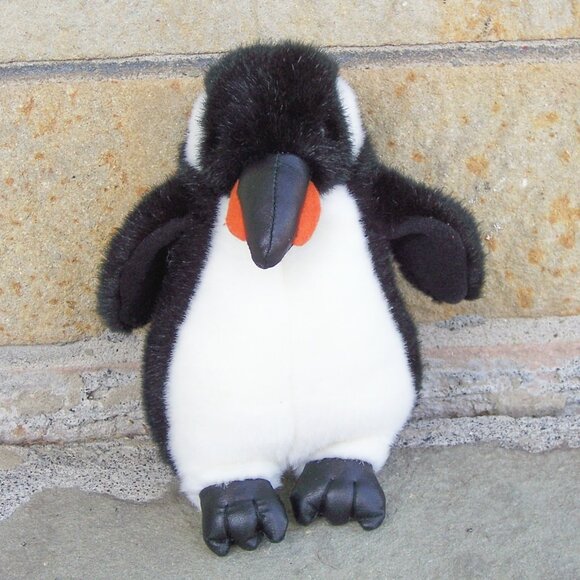 Vintage 90s A&A Inc. Plush Penguin Stuffed Animal - Picture 2 of 2